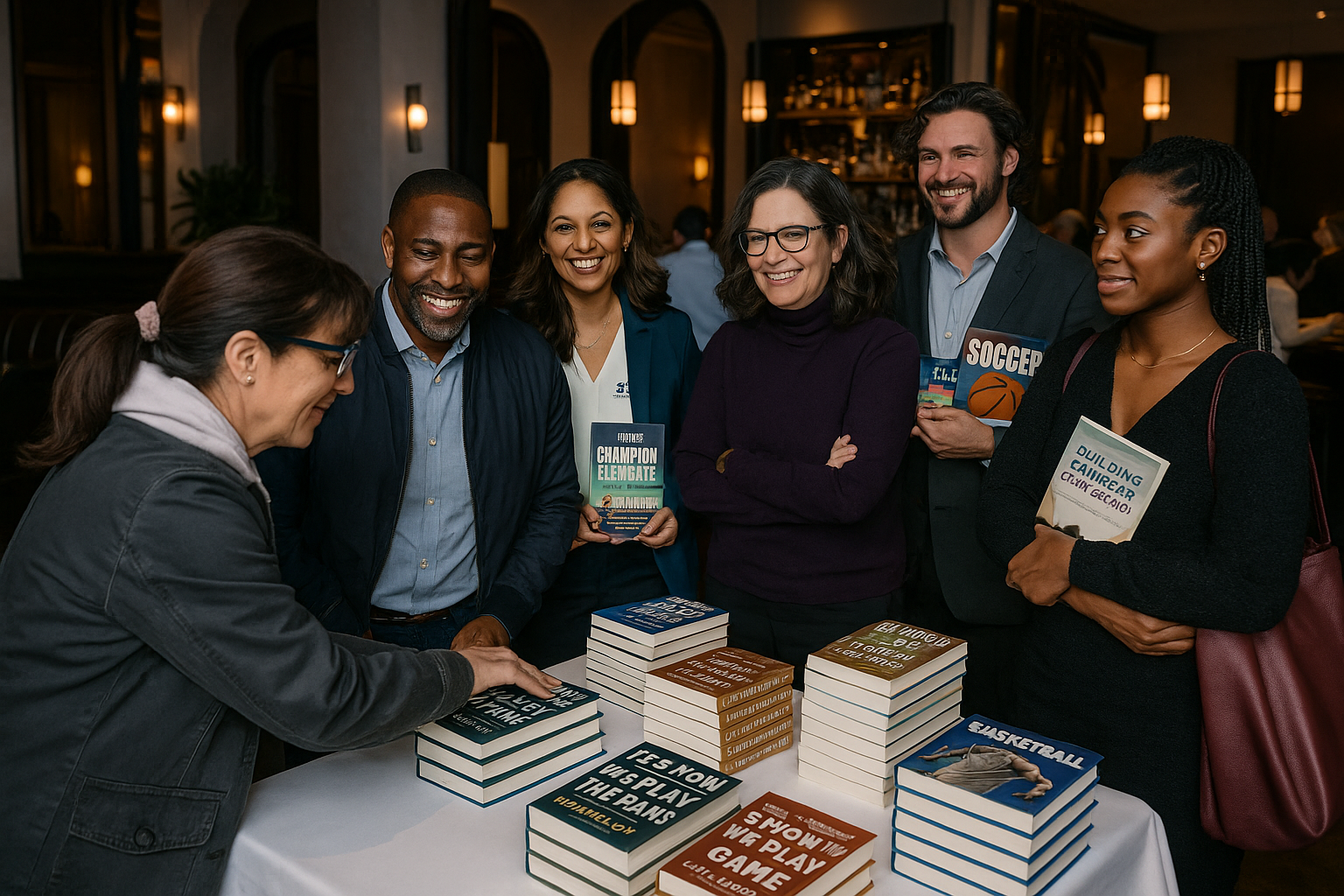 Athletes Make The Best Authors | Authors Night Series Premiers in Summer 2026  |  Newark, NJ