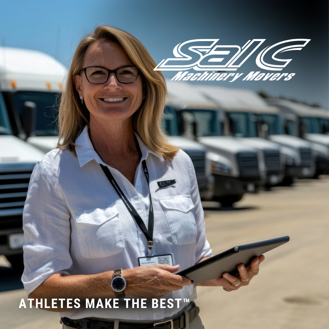 Athletes Make The Best Truck Drivers x Sal C. Machinery Movers