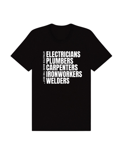 Athletes Make The Best™ Skilled Trades | Unisex Short Sleeve Tee