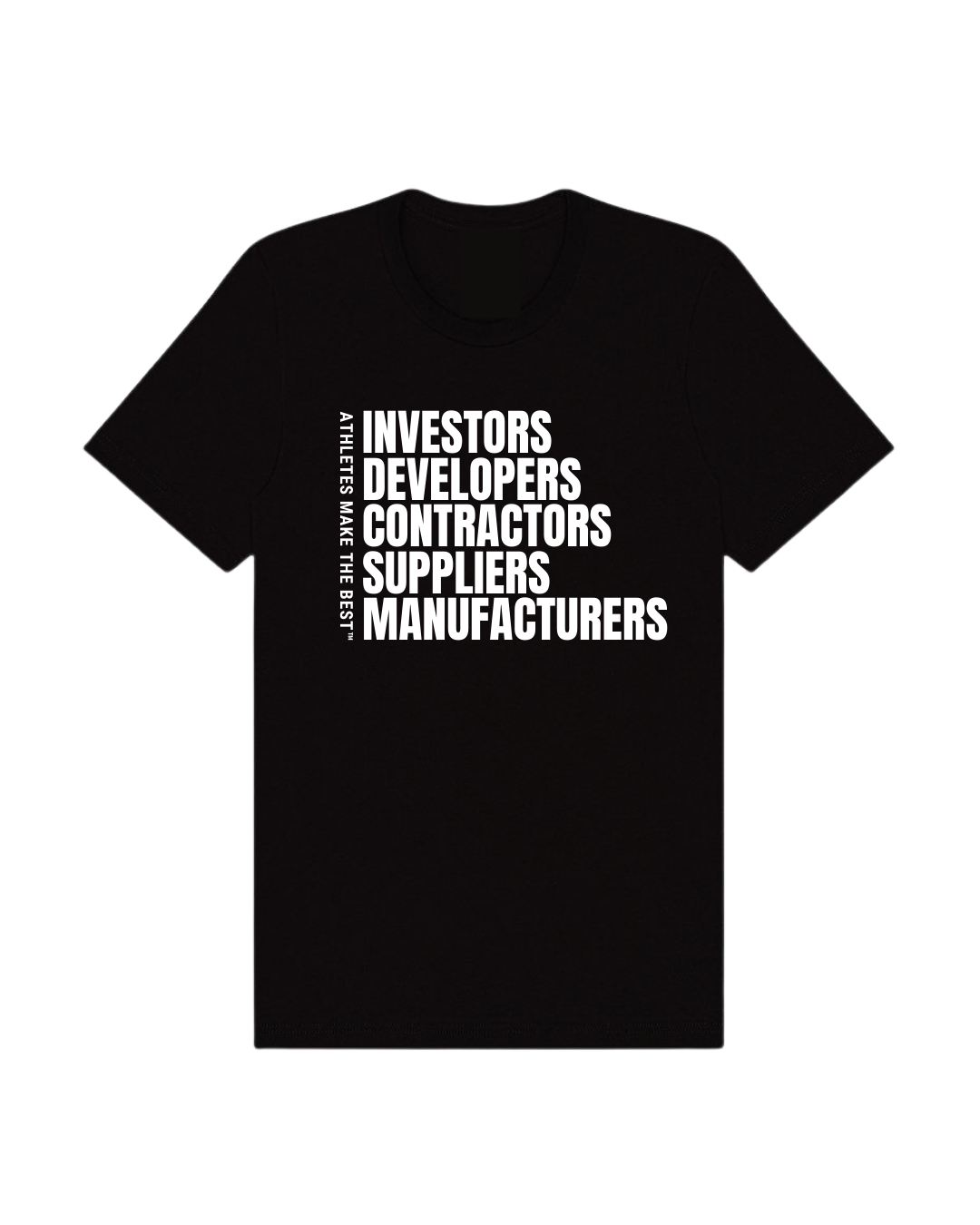 Athletes Make The Best™ Supply Chain | GOV II Compliance | Unisex Short Sleeve Tee