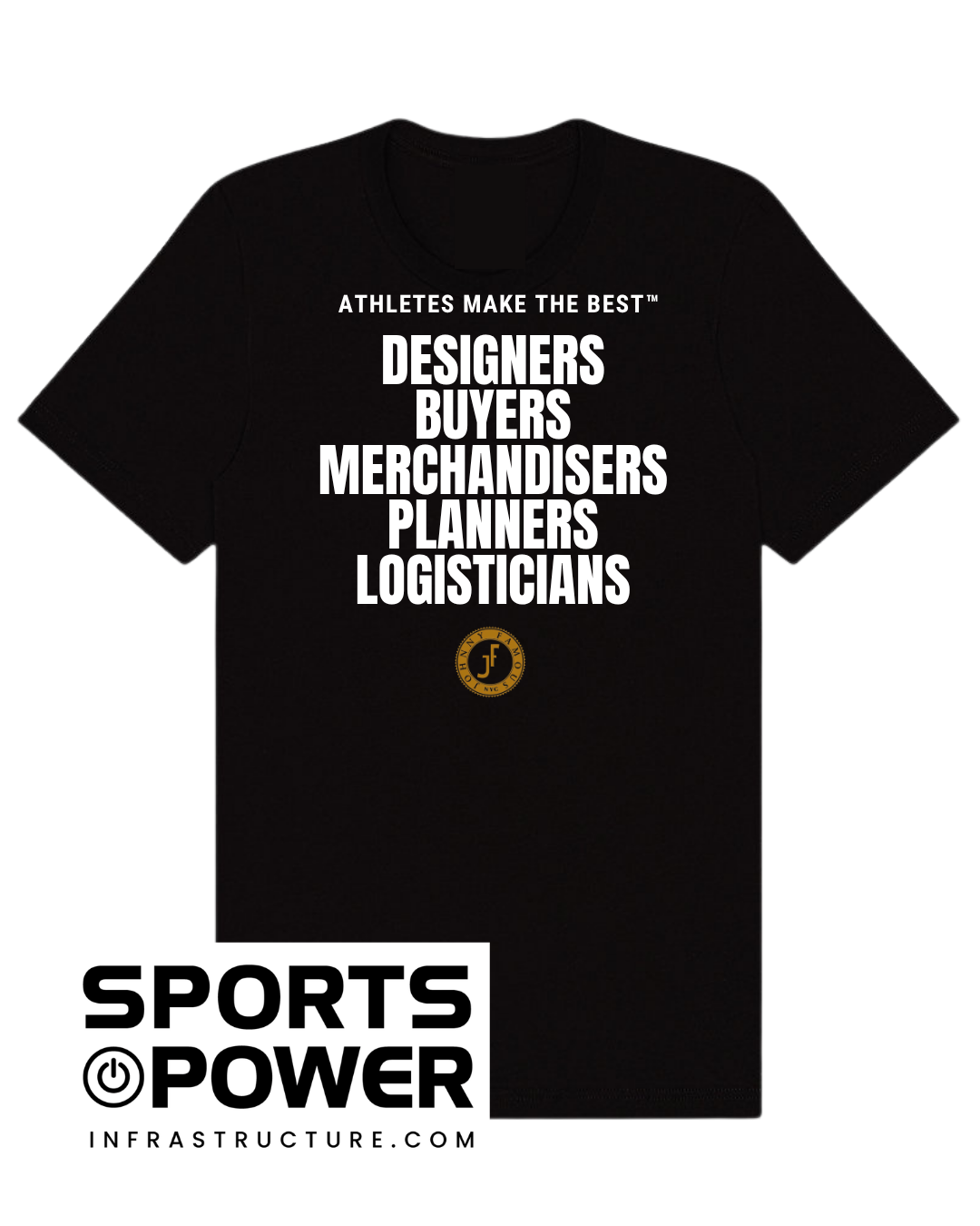 Athletes Make The Best™ x Johnny Famous Footwear | Unisex Short Sleeve Tee