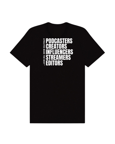 Athletes Make The Best™ Creators | Unisex Short Sleeve Tee