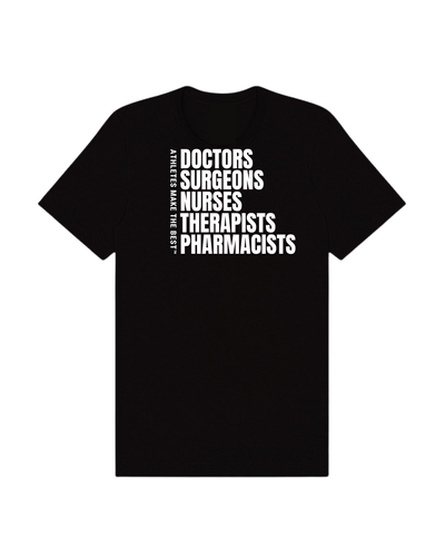 Athletes Make The Best™ Healthcare | Unisex Short Sleeve Tee